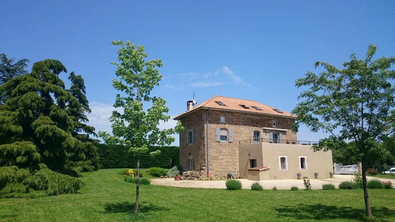 La Meridienne Des Collines La Motte-de-Galaure 외부 사진